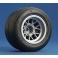 Ride R-1 High Grip F104 Rubber Rear Tyres with wheels assembled
