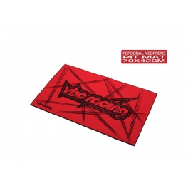 VBC Racing Tapete de Neopreno Rojo
