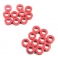 Yeah Racing Arandelas M3 2mm Aluminio Rojo
