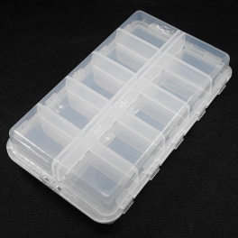 Yeah Racing Caja Doble Transparente 160x94mm