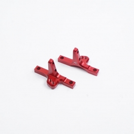 VBC WildFireD10 Rear Upper Bulkhead Set (RR+RL) Red