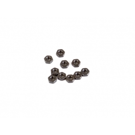 VBC M3 Steel Serrated Nut BULK