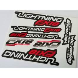 VBC Lightning FX18 Precut Decals