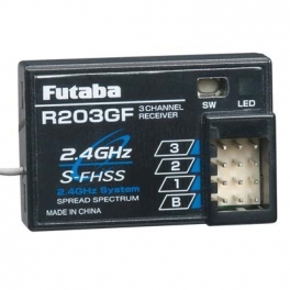 Futaba R203GF Receptor S-FHSS 2.4Ghz HV