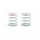 SMJ Silver Line Muelles TS3.2 Rosa (cortos/1par)