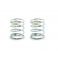 SMJ Silver Line Spring TS2.5-2.7 (Short/Yellow/2pcs)