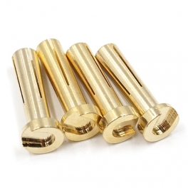 Yeah Racing 4mm Gold Male Bullet Plug 4pcs