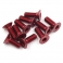 Yeah Racing Tornillos 3x8mm Cabeza Plana de Aluminio 7075 Allen Rojo