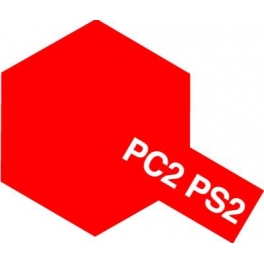 Tamiya Pintura Policarbonato PS-2 Rojo