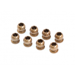 Destiny R&oacute;tulas de Aluminio de Amortiguador (5,8mm), 8pcs