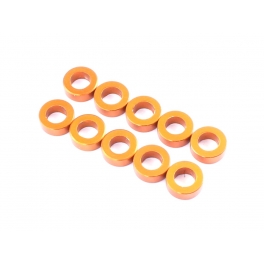 Destiny 3x5.5x2.5 Aluminum Spacer (Orange), 10 pcs