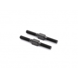 Destiny M3x30mm Turnbuckle, Aluminum, Black