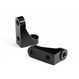 Roche Rapide P10 Soportes de Aluminio de Servo, Negro