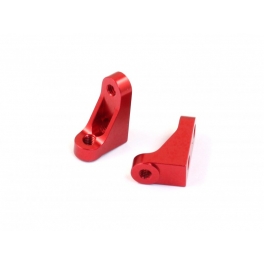 Roche Rapide P10/P10W, Soportes de Servo de Aluminio, Rojo, 2 pcs