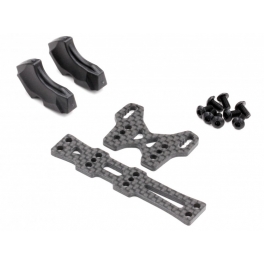 Roche Rapide F1 EVO Graphite High Rear Wing Mount Set