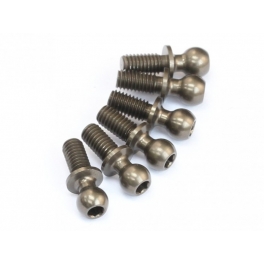Roche R&oacute;tulas de Aluminio 4,3x11,8mm con Rosca, Reforzadas