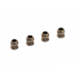 Roche Rapide R&oacute;tulas de Aluminio, Largas, 4 pcs