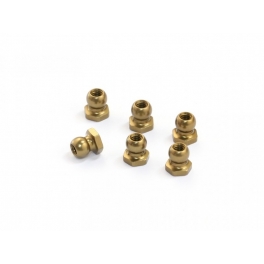 Roche Aluminum M2.5x4.3mm Ballstud