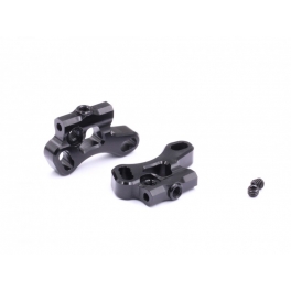Roche Rapide P12 EVO Aluminum Front Upper Arm Caster Block, Black