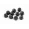 Roche M3 Tuercas de Acero con Freno, 10 pcs