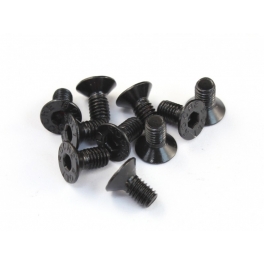 Roche M3x6mm Flathead Screw, 10 pcs