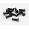 Roche Tornillos M3x10mm de Cabeza Plana, 10 pcs