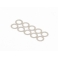 Roche King Pin Shim Set, M3.2x0.1/0.2/0.3mm