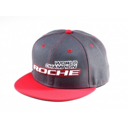 Roche Gorra Conmemorativa del Campeonato del Mundo, Gris/Roja