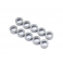 Radtec Espaciadores de Aluminio 3x5.5x2.0mm, Titanio, 10 pcs