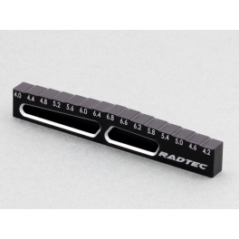 Radtec Ultra-Fine Chassis Droop Gauge (4.0-6.8mm) for Touring Car
