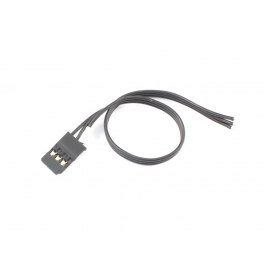 Radtec "BLACK" Futaba Servo Wires with Golden Connector