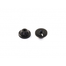 Radtec Aluminum Side Spring Retainer for Xray Side Spring, Black, 2 pcs