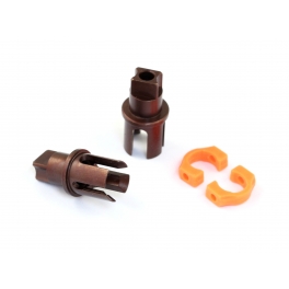 Radtec PREMIUM Steel Solid Axle Drive Cups with POM C-Blade