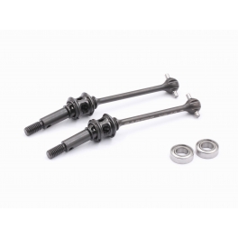 Radtec T4 50mm "PREMIUM" Steel Double Joint Drive Shaft Set (V2), Rear