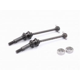 Radtec Set de Cardans Dobles de Acero PREMIUM (V2) de 51mm para T4, Delanteros