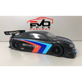 EVO RACE BM4-GT 1/10 190mm Clear Body