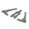 Roche Rapide F1 EVO2 Graphite Narrow Front Arm Set, -4mm (Ride and Hudy offset)