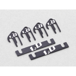 Destiny Suspension Spacer Set (1.0mm)