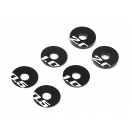 Roche F1 Aluminum Chassis Width Adjust Spacer Set