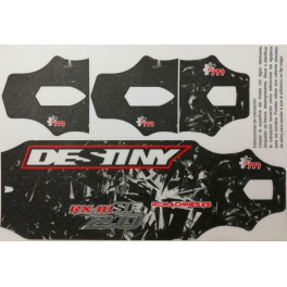 RCM Chassis Armour for Destiny RX-10 SR 2.0 Design 1