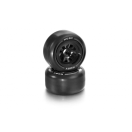 HUDY 1/10 Formula 1 Rubber Tire - Front