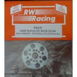 RW Racing 64P Supalite Spur Gear Delrin