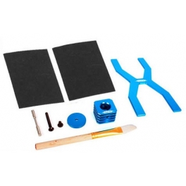 Yeah Racing Ball Diff Plate Washing & Testing Tool Set (Black)