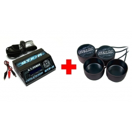 GT Power Digital Tire Warmer with 1/10 Strips and Muchmore Cups