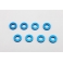 Yokomo 3×6×1.5mm Aluminum Shim 8pcs