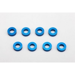 Yokomo 3&times;6&times;2.0mm Aluminum Shim 8pcs