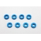 Yokomo 3×6×2.0mm Aluminum Shim 8pcs